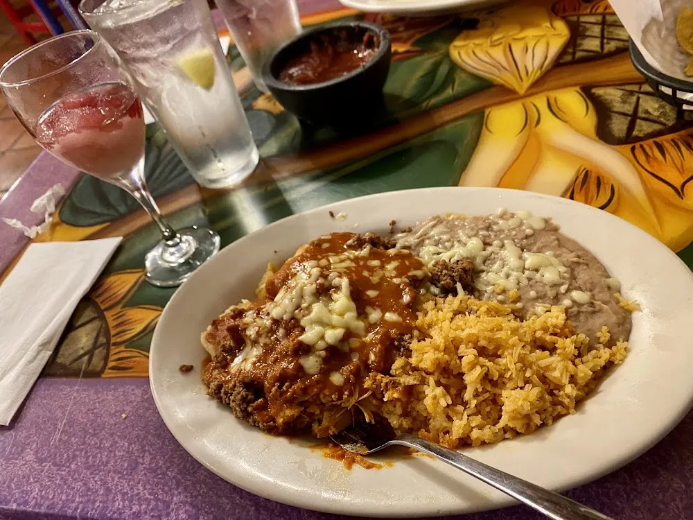 Tamales Combo and Frozen Margarita